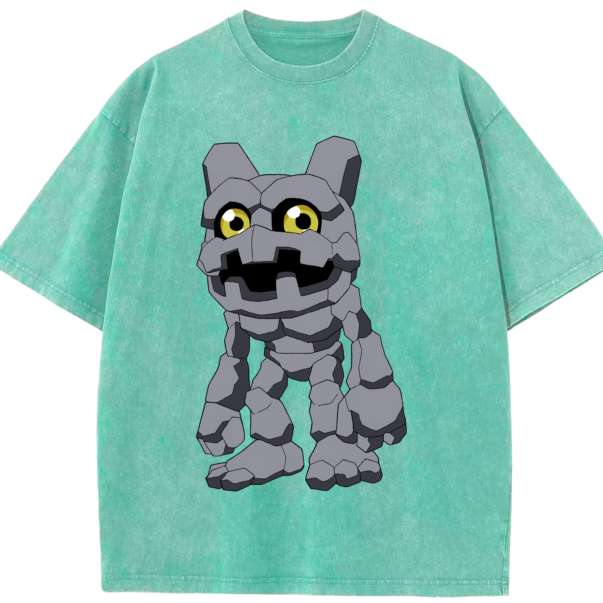 （画像用） Digimon デジタルモンスター/デジモン 綿100% ヴィンテージ風 半袖Tシャツ（フロントプリント）
